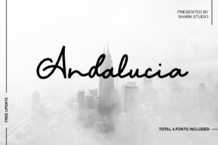 Andalucia: The Signature Font That Elevates Your Crafting Projects