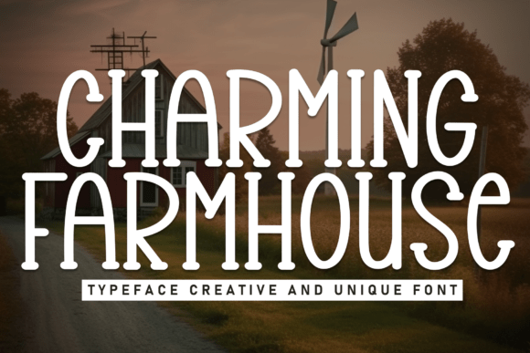 Charming Farmhouse: A Handwritten Font with Personality and Purpose