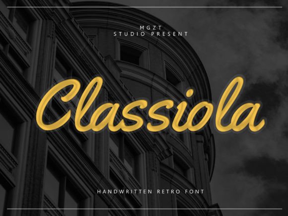 Classiola: A Timeless Font for Elegant Design