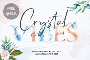 Crystal Vibes: A Beautiful Serif Duo for Creative Expression