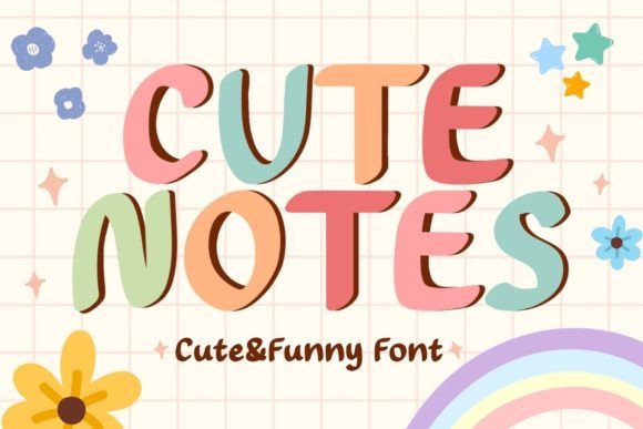 Cute Notes Font