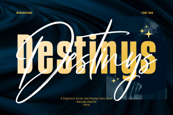Destinys: A Stunning and Comprehensive Duo Font Script and Display