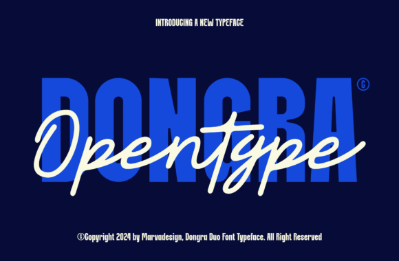 Dongra: A New Typeface That Redefines Modern Design
