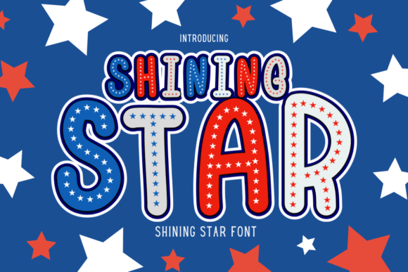 Introducing the Shining Star Font