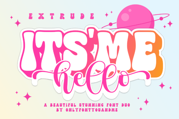 Its Me Hello: A Dynamic Font Duo for Creative and Professional Workflows