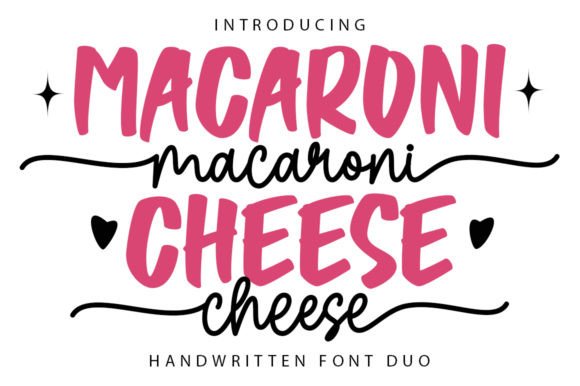 Macaroni Cheese Duo: A Strategic Font for Creative and Professional Expression