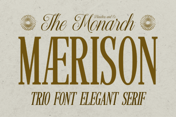 Maerison: A Trio Font Collection for Elegance and Versatility
