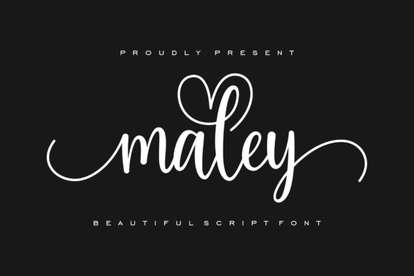 Maley Font: A Beautiful Script for Creative Expression