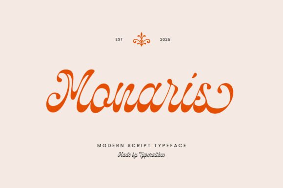 Monaris: A Typeface for Modern Design