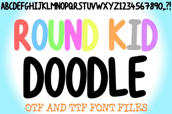 Round Kid Doodle: A Font That Brings Joy to Design