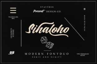 Sihaloho: A Versatile Font Duo for Creative and Professional Use
