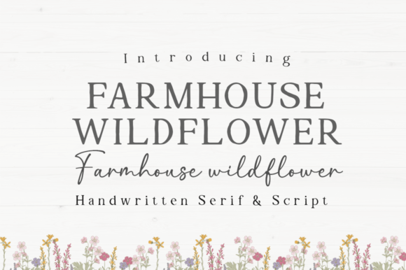 Simple Elegance with Farmhouse Wildflower