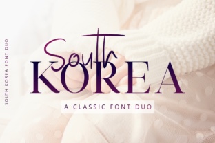 South Korea Font Duo: A Versatile Design Solution
