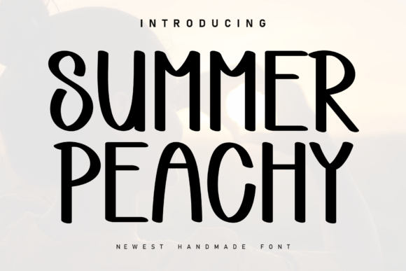 Summer Peachy: A Handwritten Font with Heart