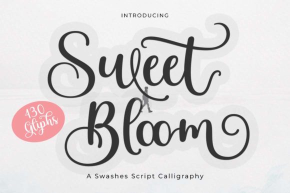 Sweet Bloom: A Versatile Handmade Script Font for Creative Projects
