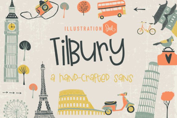 Unbalanced Script Font Adds Personality to Design