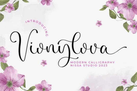 Vionylova Script Font
