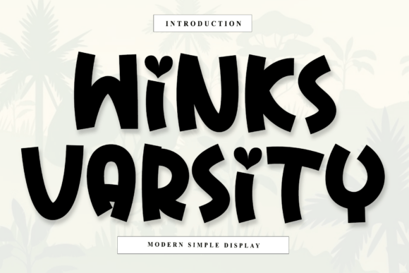 Winks Varsity: A Refined Script Font for Modern Design